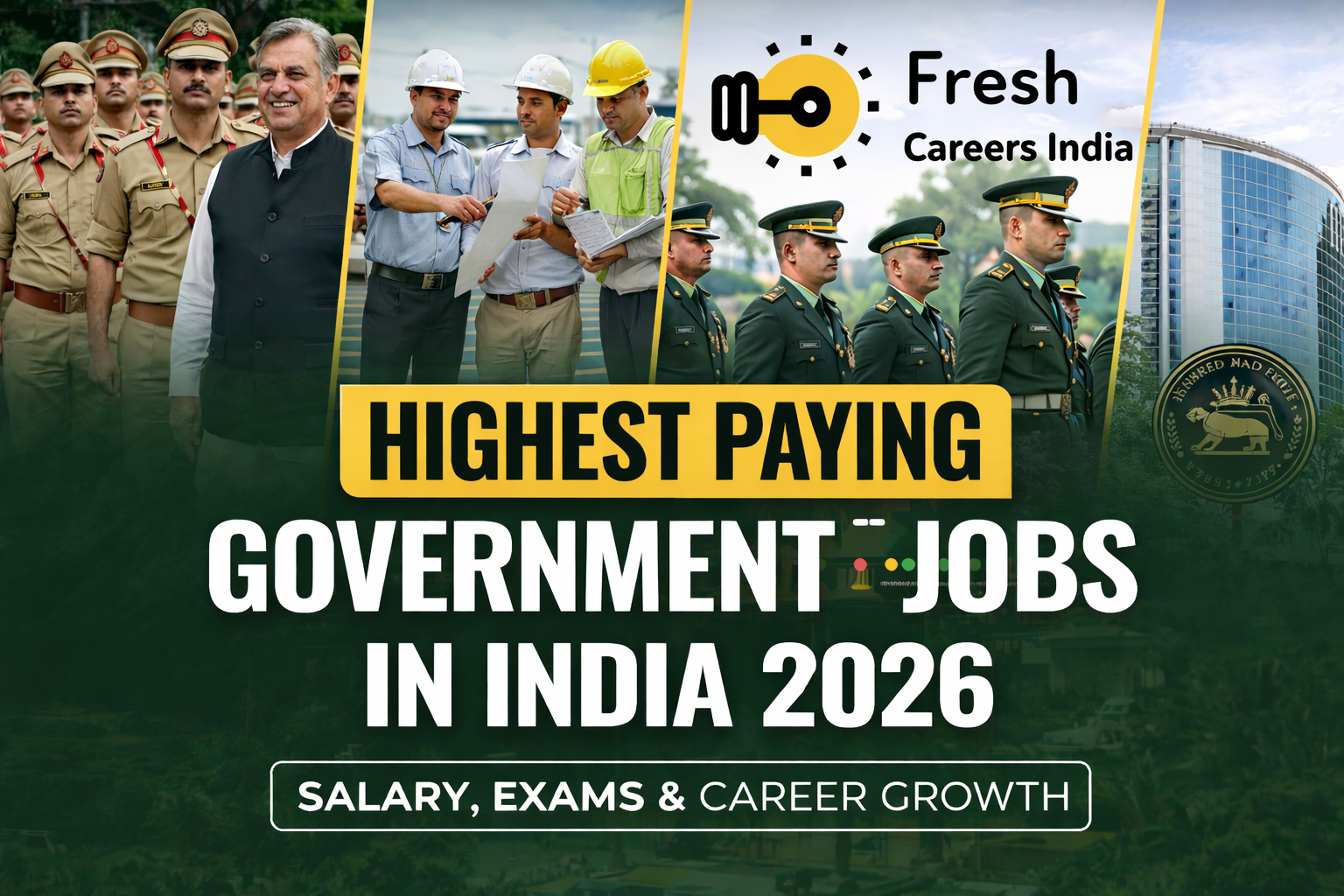 Top 15 Highest Paying Government jobs in India