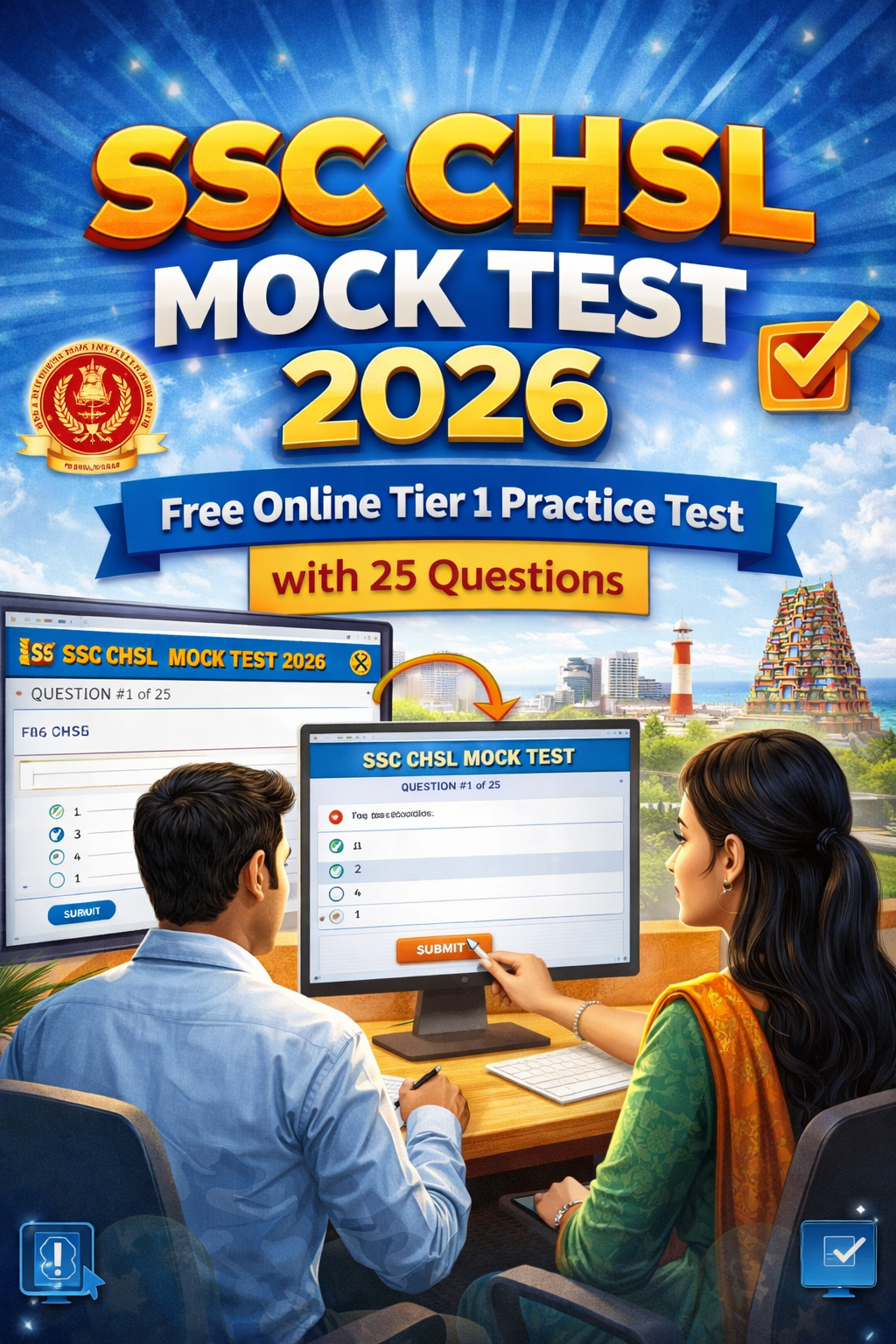 SSC CHSL Free Mock Test 2026